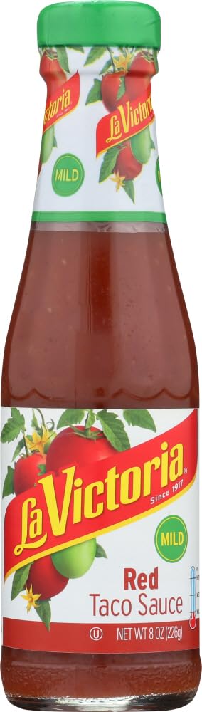 La Vic Red Taco Sce Mild, 8 ounce - 12 per case