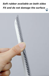 All-Purpose Mini Soft Rubber Window Squeegee Window Scrubber Scraper Glass Cleaning Squeegee Tool for Glass,Shower Door,Mirrors,Bathroom,Kitchen