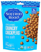 SAFFRON ROAD Organic Sea Salt Chickpeas, 5.4 Ounce