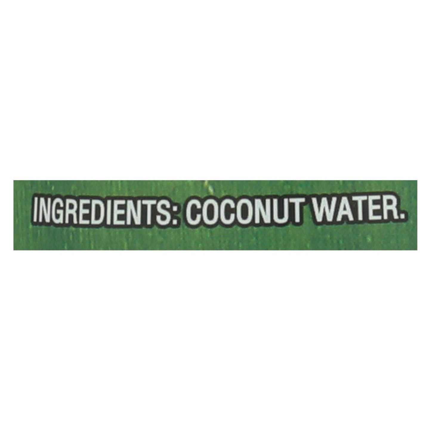 Real Coconut Water, 9.5 Ounce - 12 per case.