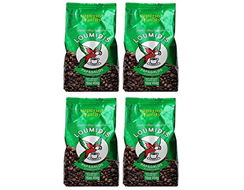 Loumidis Papagalos Coffee - 4 Pcs