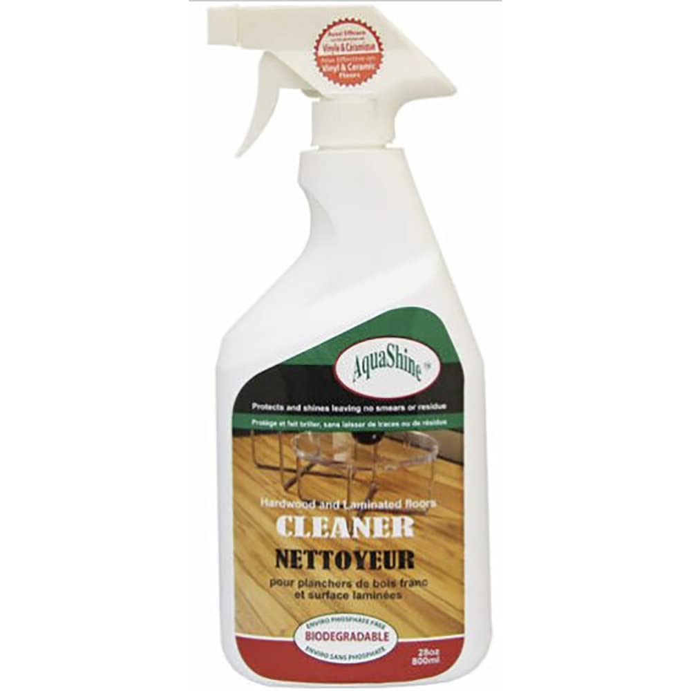 AquaShine Wood Floors & Laminate Cleaner gallon + 28oz Value Pack
