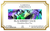 Blackberry Sage Dandelion Root Tea (Single Serve K-Cup Pods) (12 pods, ZIN: 575171) - 2 Pack