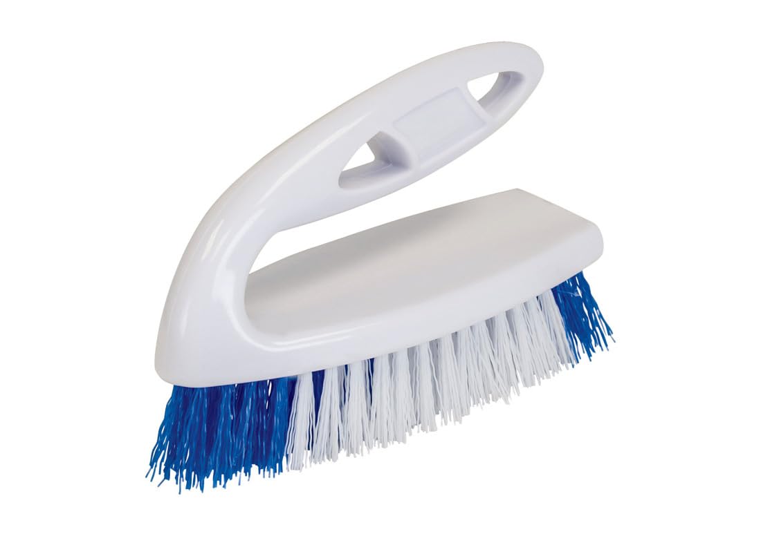 Quickie Original Iron 4 in. W Plastic Scrub Brush
