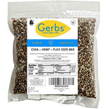 Gerbs Super 3 Seed Snack Mix 2 lbs. | Raw, No Artificial Additives, Resealable Bag | Crunchy Flax, Chia & Hemp Blend | Top 14 Allergen-Free