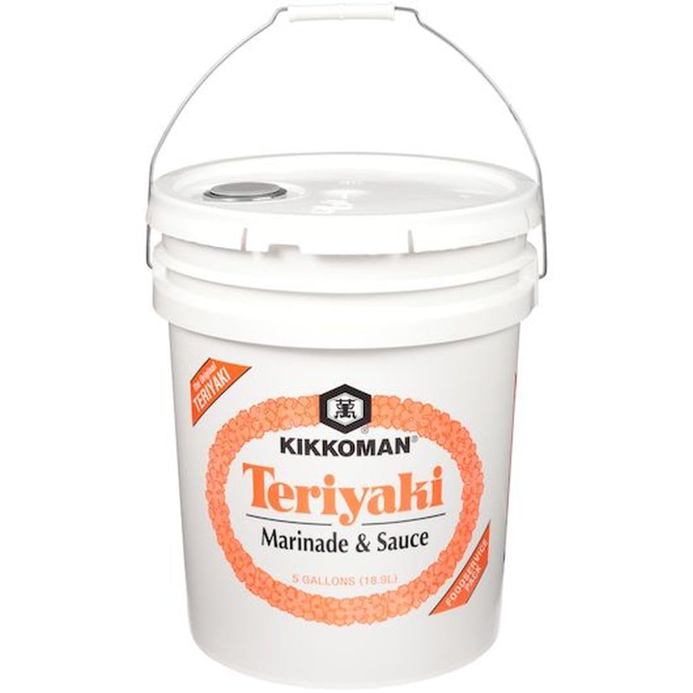 Kikkoman Teriyaki Marinade and Sauce, 5 Gallon -- 1 each.