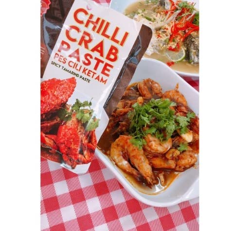 ITP Foods Asean Paste Series - Chilli Crab Paste 200g - Chili Crab Paste is spicy, sour & flavorful. It can be used as marinating ingredient, or