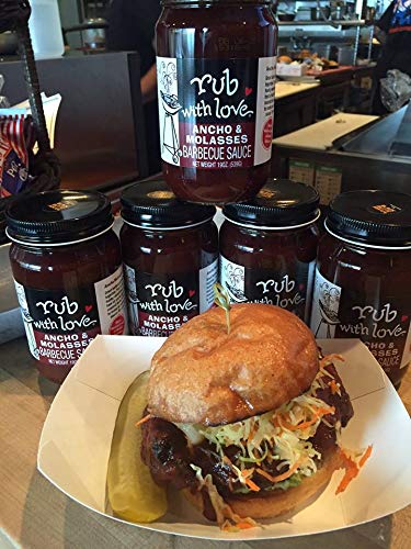 Rub with Love Ancho and Molasses Barbecue Sauce by Tom Douglas, 2019 Sofi Award Winner, 19 Ounce