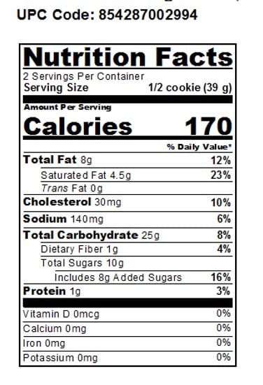 WOW Baking Company Gluten-Free Snickerdoodle Cookies, 2.75 Ounce (Pack of 12)