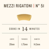 Rummo, Rigatoni Mezzi, 16 Ounce