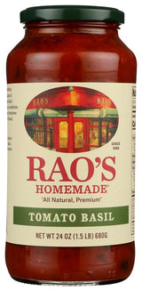 Rao's Homemade Tomato Basil Marinara Sauce 24 oz