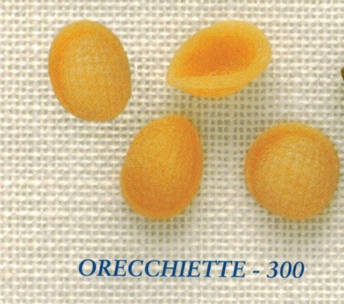 Orecchiette Piccole #300 Fancy Cut Pasta Case of Twenty (20) 1 .lb Pouches