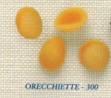 Orecchiette Piccole #300 Fancy Cut Pasta Case of Twenty (20) 1 .lb Pouches