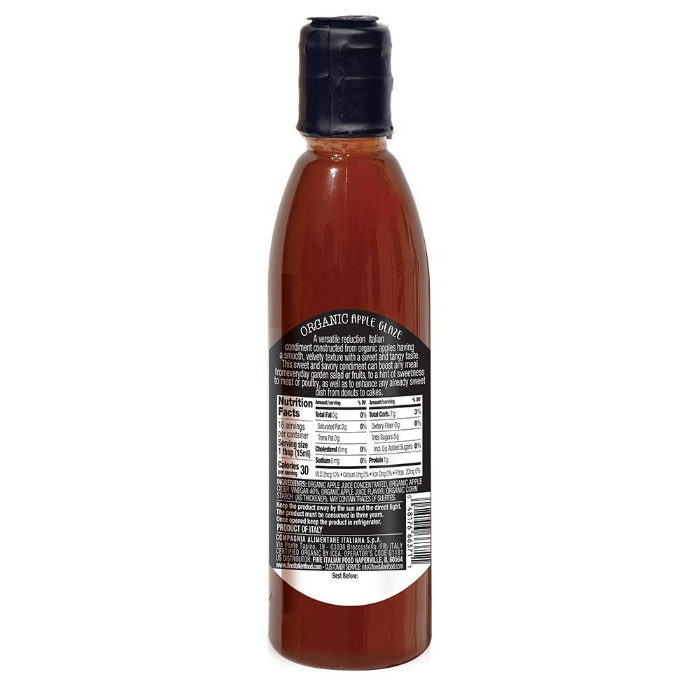 Mantova Organic Apple Cider Glaze, 1 fl oz (pack of 1)
