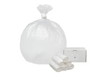 Top Knot Bags 33 Gallon Garbage Trash Bag 33X40" Clear 150 Count Can Liner Bulk 30 Gallon 31 Gallon 32 Gallon 34 Gallon 35 Gallon Made in USA