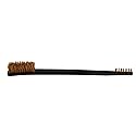 SE 7" Double Ended Copper Bristle Cleaning Brush - 7617CB