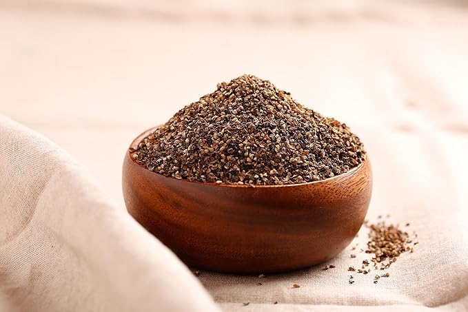 Gourmanity 1lb Coarse Black Pepper Butcher's Cut 12 Mesh, Bulk Ground Black Pepper, Cracked, Coarse Ground Pepper, ASTA Grade