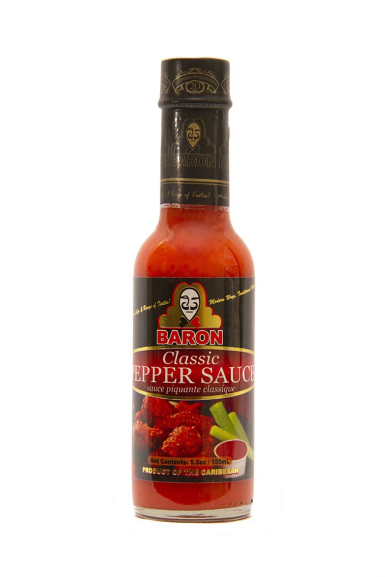 Baron Blazing Hot Pepper Sauce