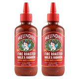 Melinda’s Fire Roasted Garlic & Habanero Hot Sauce - Made with Slow Roasted Garlic, Fresh Peppers, Lime Juice - Rich & Smoky Habanero Hot Sauce 12oz
