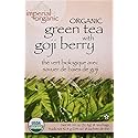 Uncle Lee's Tea Imperial Organic, Green Tea With Goji Berry, 18 Tea Bags, 1.14 oz (32.4 g)