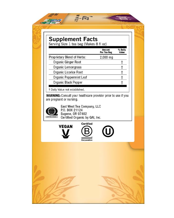 Yogi Tea, Ginger, 1.12 Ounce