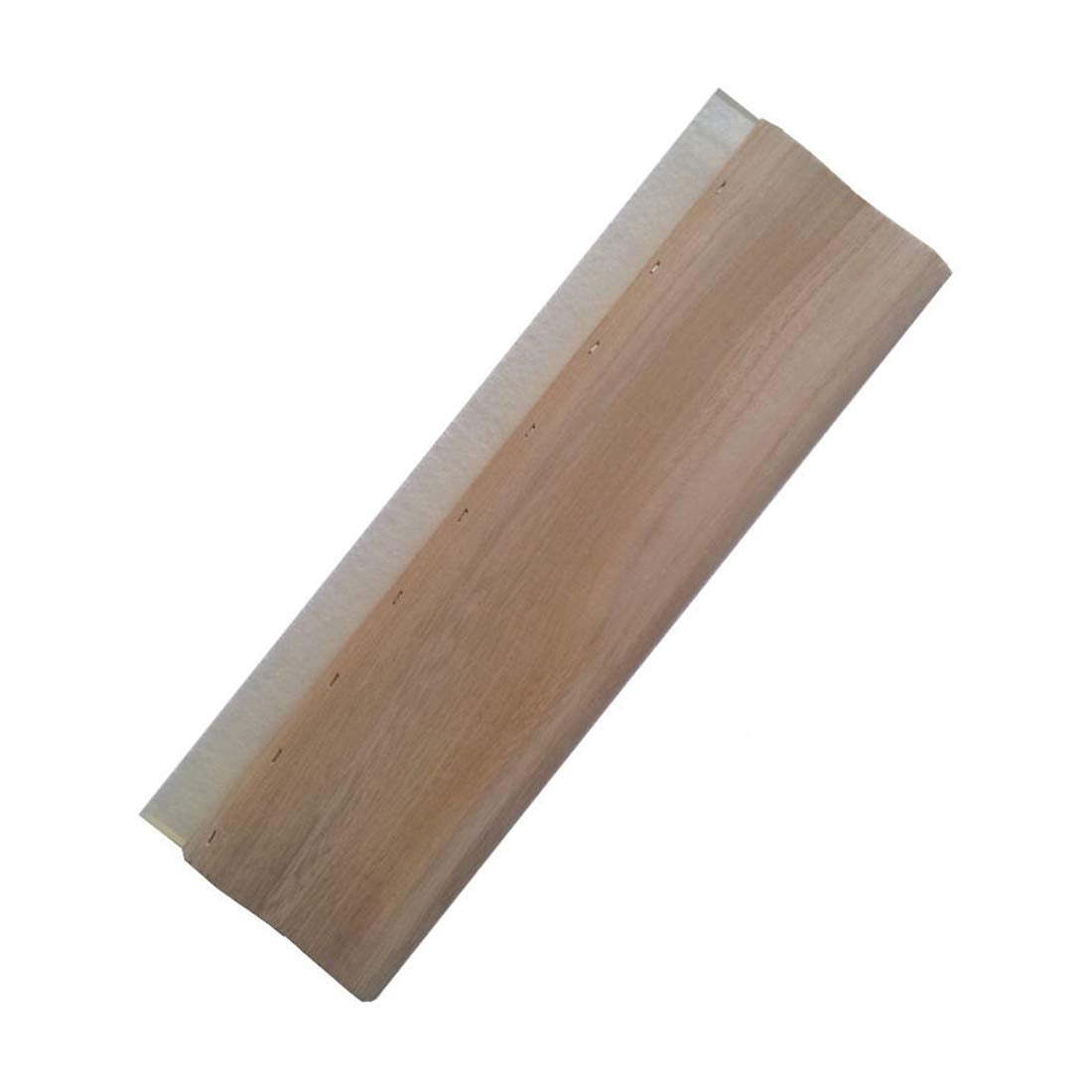 TECHTONGDA 45cm(18") Water Based Wooden Handle(13cm) Silk Screen Printing Squeegee