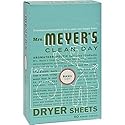 Mrs Meyer's Clean Day Dryer Sheet, 80 Count