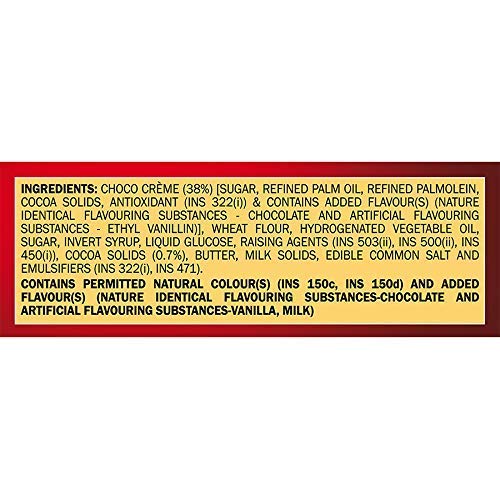 Sunfeast Dark Fantasy Choco Fills Cookie Biscuits, 0.17lb (75g) (Pack Of 10)