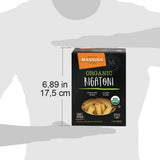 Mantova Italian Organic Rigatoni Pasta 1-Pound Bags -Pack of 12