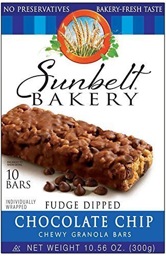 Sunbelt Variety Pack | Granola Chewy Bars | Fudge Dipped Chocolate Chip | Peanut Butter Chocolate Chip | Chocolate Chip | Oats and Honey