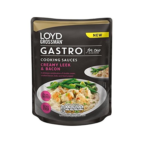 Loyd Grossman Gastro Creamy Leek & Bacon Sauce 350g