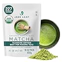 Jade Leaf Matcha Organic Ceremonial Grade Matcha Green Tea Powder - 100% Pure Japanese First Harvest Green Tea for Ceremonies, Usucha, Lattes 454g