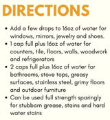 Clean It Well - 8 oz. All-Purpose Cleaner Concentrate