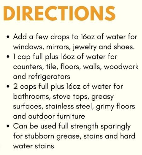 Clean It Well - 8 oz. All-Purpose Cleaner Concentrate