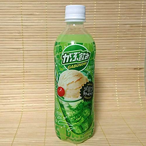 GABUNOMI Melon Cream Soda 500ml PET bottle (6)