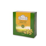 Ahmad Tea Green Tea, Cardamom Teabags, 100 ct (Pack of 1) - Caffeinated & Sugar-Free