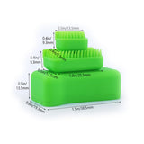 Green Piece® Green Silicone Magnet Cleaner - Perfect for your Glass Pieces and Vases - Clean Smarter and better. Remove Resin and Tar - Clean hard