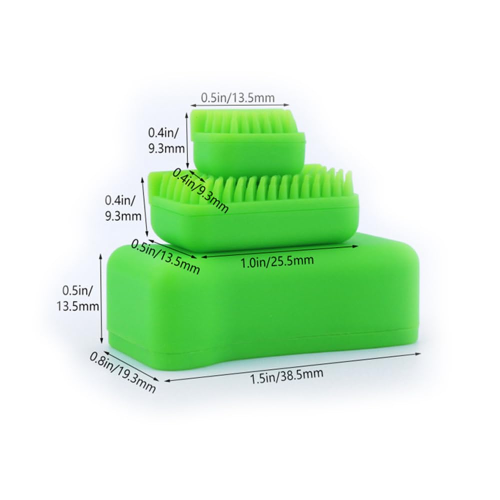 Green Piece® Green Silicone Magnet Cleaner - Perfect for your Glass Pieces and Vases - Clean Smarter and better. Remove Resin and Tar - Clean hard