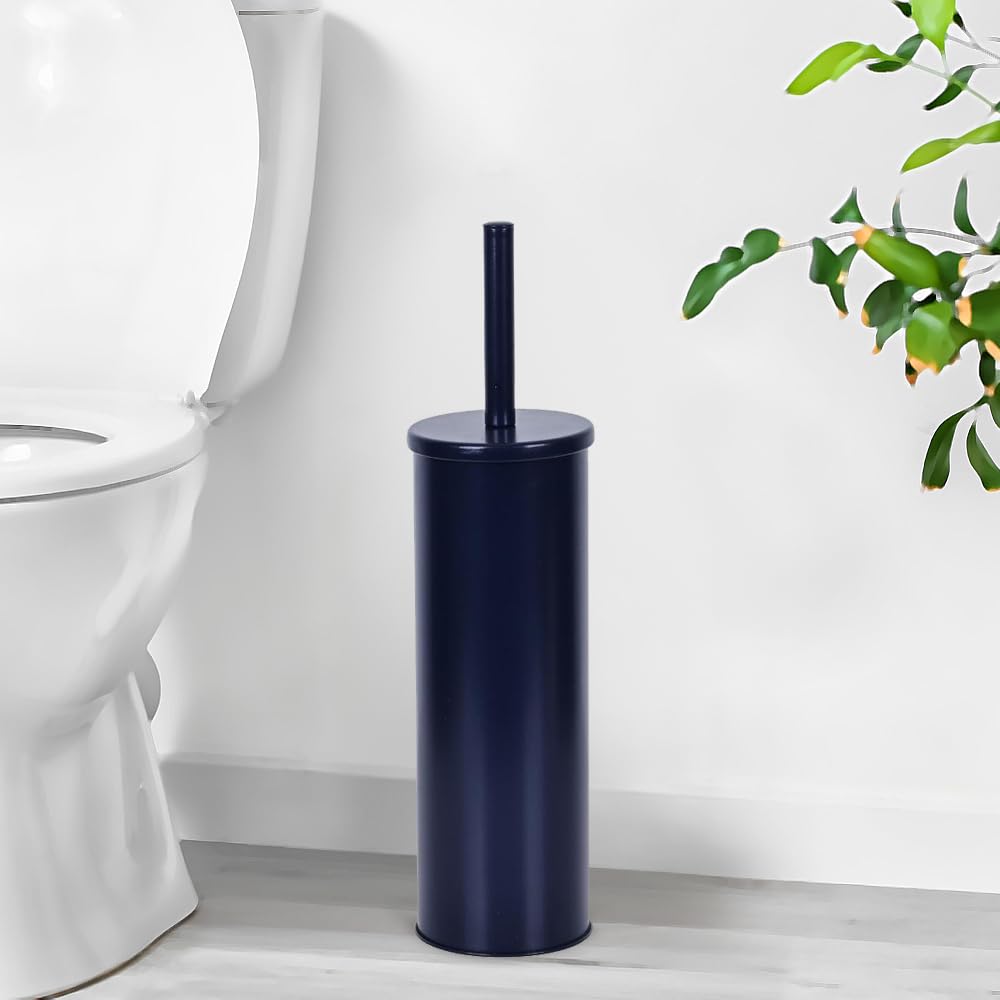 Deep & Sturdy Toilet Bowl Brush with Holder - Durable Scrubbing - Toilet Cleaners - Household Essentials - Bathroom Cleaner - Cleaning Supplies