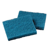 212 Main MMM34738 All-Purpose Thick Scouring Pad - Blue - 40 Per Case