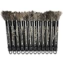 Alta Dusting Products 12-Pack - Retractable Feather Duster-Genuine Ostrich Feathers with Metal-Wire Binding
