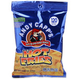 Andy Capp's Hot Fries 0.85oz Bags, Pack of 12, Great for Snacking, School Lunches, and More!