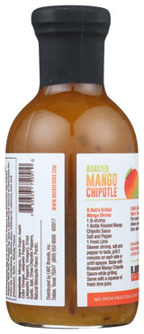 Bronco Bob's Roasted Mango Chipotle Sauce, 15.5 OZ (Pack of 6)