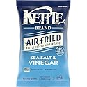 Kettle Brand Potato Chips, Air Fried Sea Salt & Vinegar Kettle Chips, 6.5 Oz Bag
