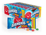Airheads Candy, Bites, Assorted Fruit Flavors, Non-Melting, 4oz Packs, Box of 18 Packs