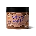 Why Wait? Velvet Hazelnut & Cocoa Spread - 78% Hazelnuts • Monk Fruit Sweetened • Sugar Free • Keto & Low Carb Chocolate Spread • No Palm Oil •