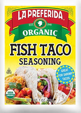 La Preferida Organic Taco, Fish Taco, & Al Pastor Taco Seasoning (4ea / 1oz) (Variety Pack)