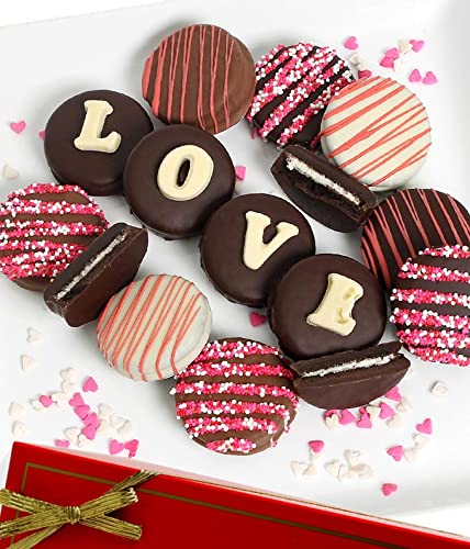 From You Flowers - LOVE Chocolate Covered Cookies
