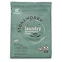 Grab Green Stoneworks Laundry Detergent Pods, Powered by Naturally Derived Plant & Mineral-Based Powder, Unscented, 50 Loads (Pack of 1) - EPA Safer