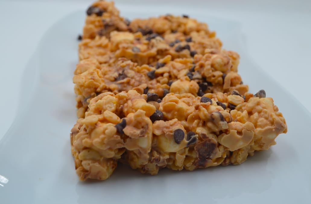 US Sweets Avalanche Bark - Peanut Butter White Chocolate Bark with Marshmallows, Chocolate Chips, & Rice Krispies | Delicious Gift | Handmade in Small